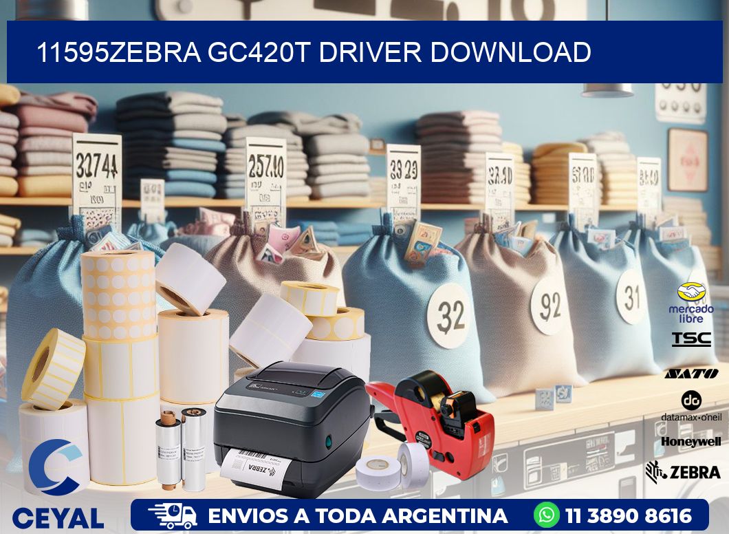 11595Zebra GC420t driver download