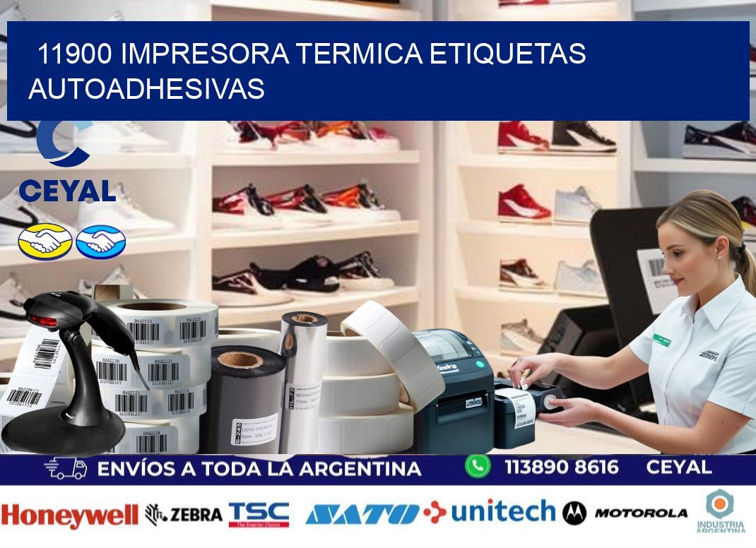 11900 Impresora termica etiquetas autoadhesivas