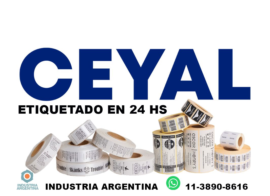 12090 Etiquetas para marcas de consumo local
