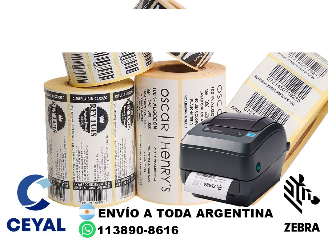 14835 Etiquetas con código QR para consumo masivo