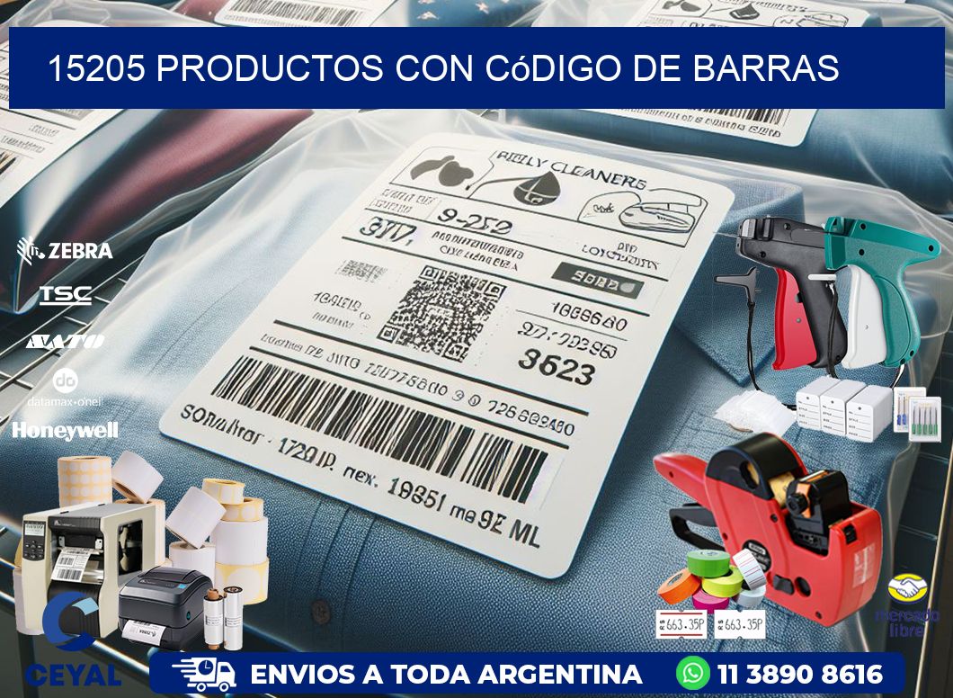 15205 Productos con código de barras