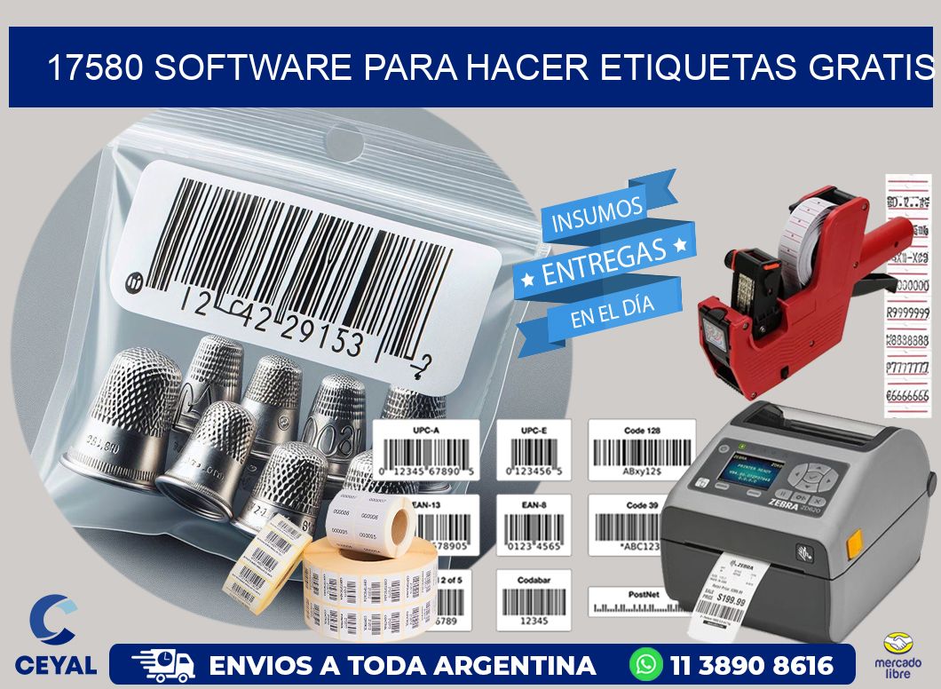 17580 Software para hacer etiquetas gratis