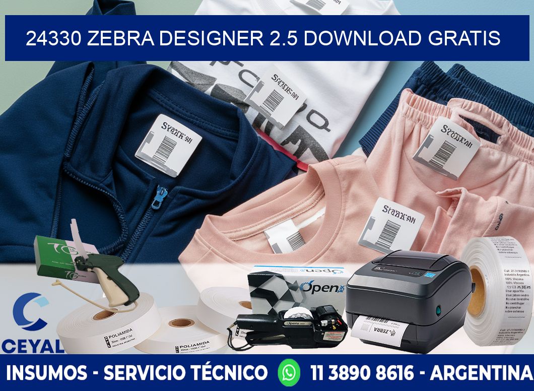 24330 Zebra designer 2.5 download gratis