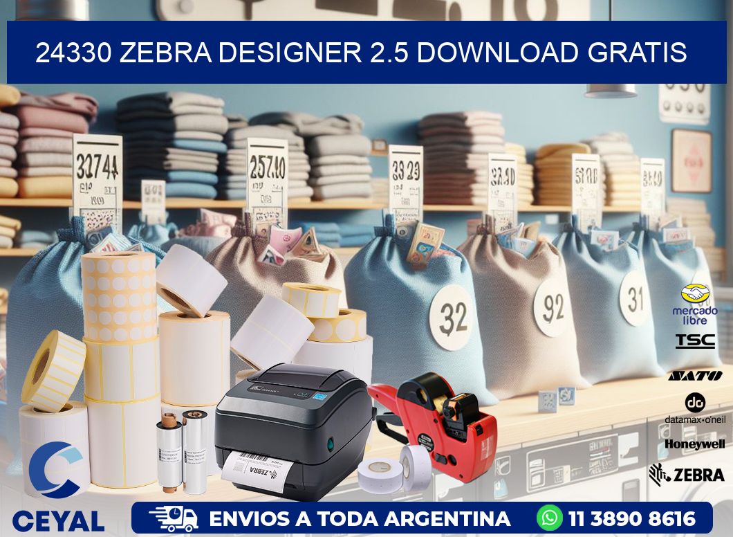 24330 Zebra designer 2.5 download gratis