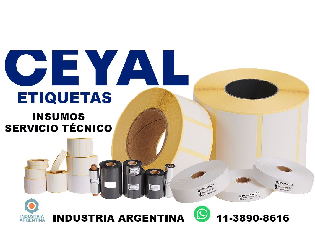 24550 ribbon resina para impresoras termicas