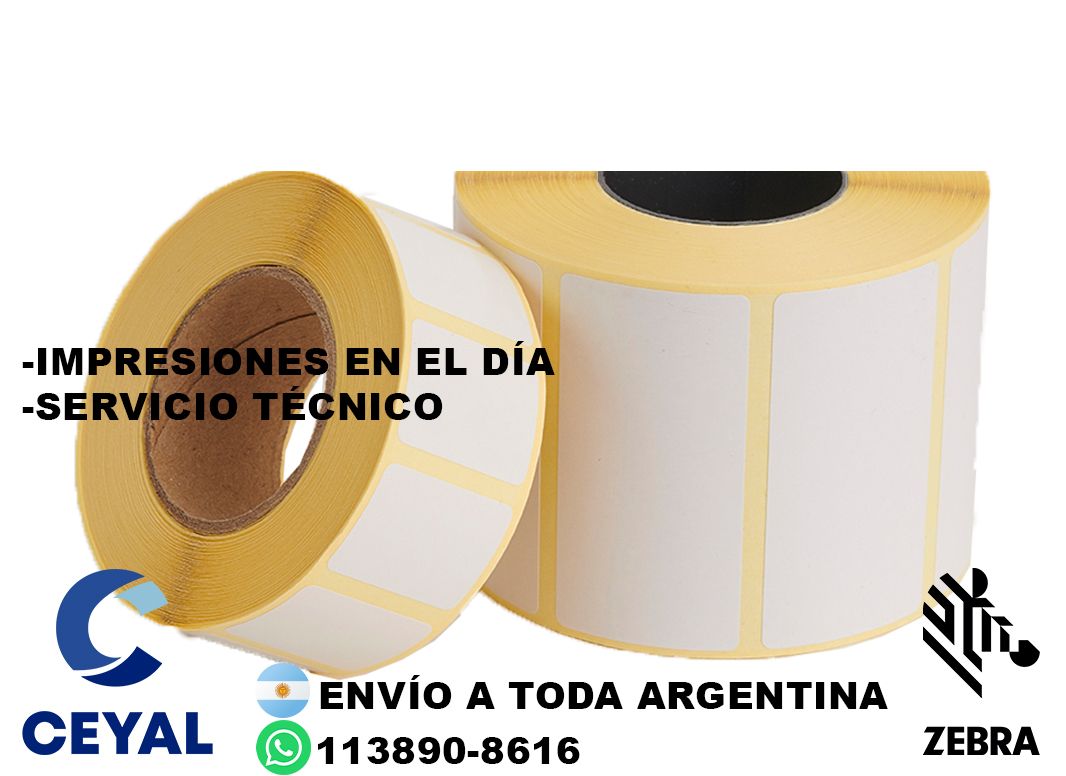 24550 ribbon resina para impresoras termicas