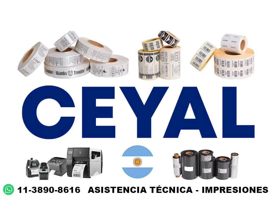 36845 Etiquetas de poliamida