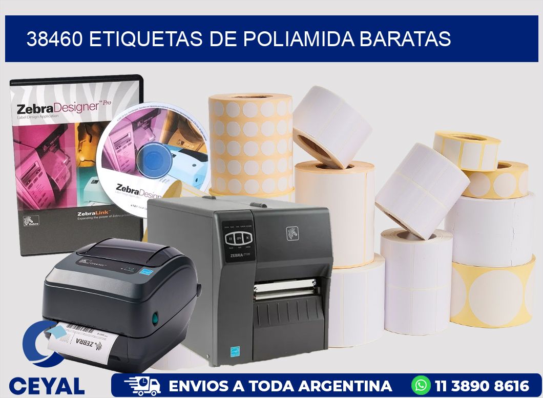 38460 etiquetas de poliamida baratas