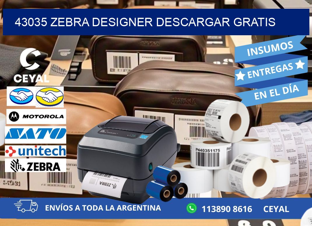 43035 Zebra Designer Descargar gratis