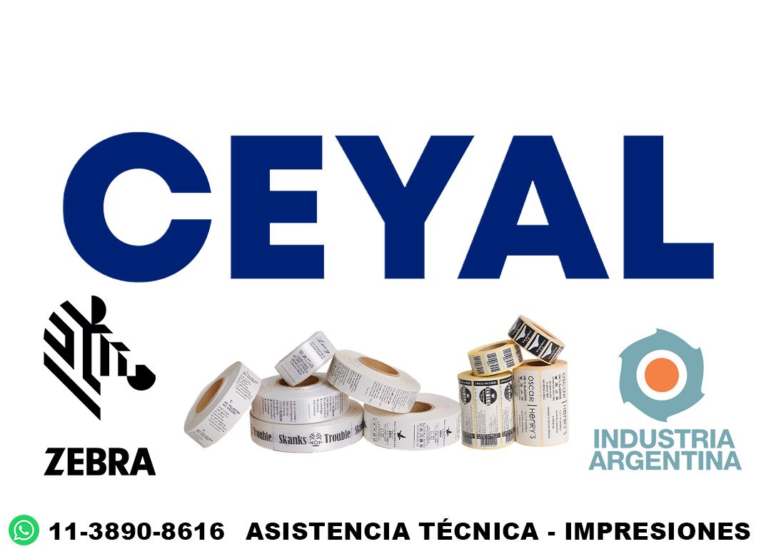 4450 Etiquetas térmicas para empaques