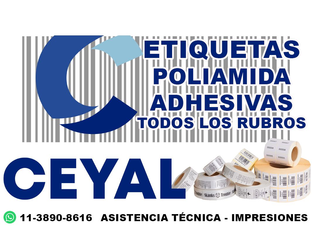 4450 Etiquetas térmicas para empaques