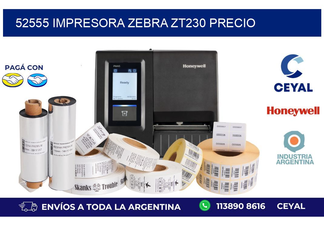52555 Impresora Zebra ZT230 precio