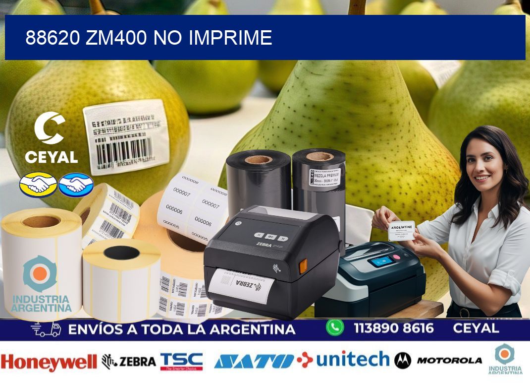 88620 ZM400 no imprime