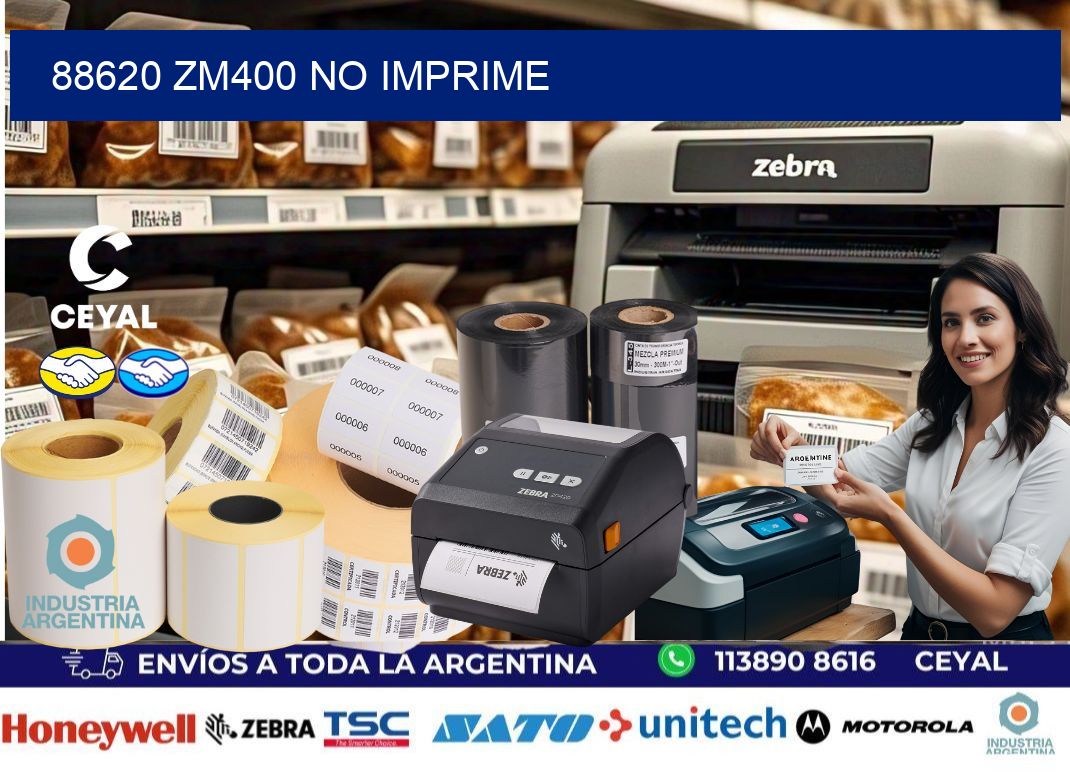 88620 ZM400 no imprime