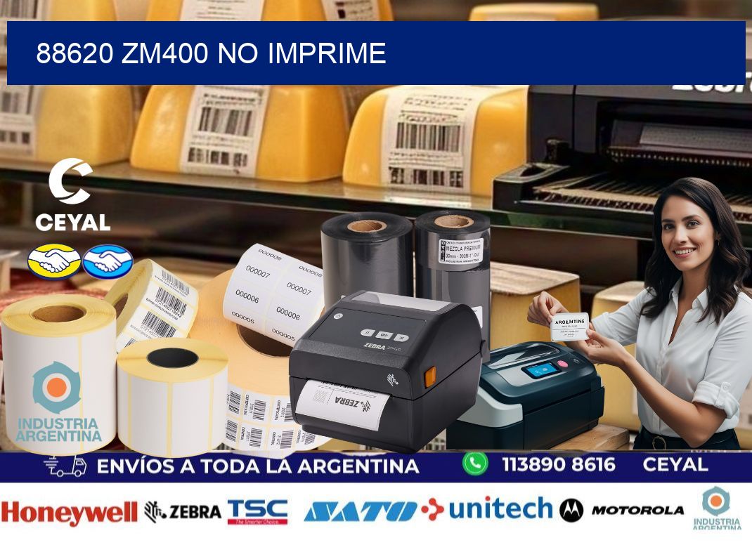 88620 ZM400 no imprime