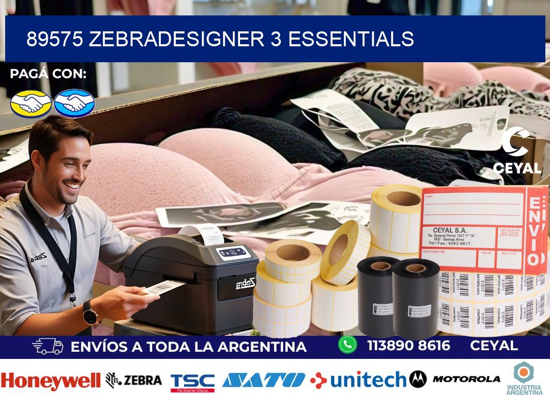 89575 ZebraDesigner 3 Essentials