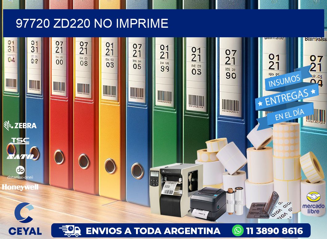 97720 ZD220 no imprime