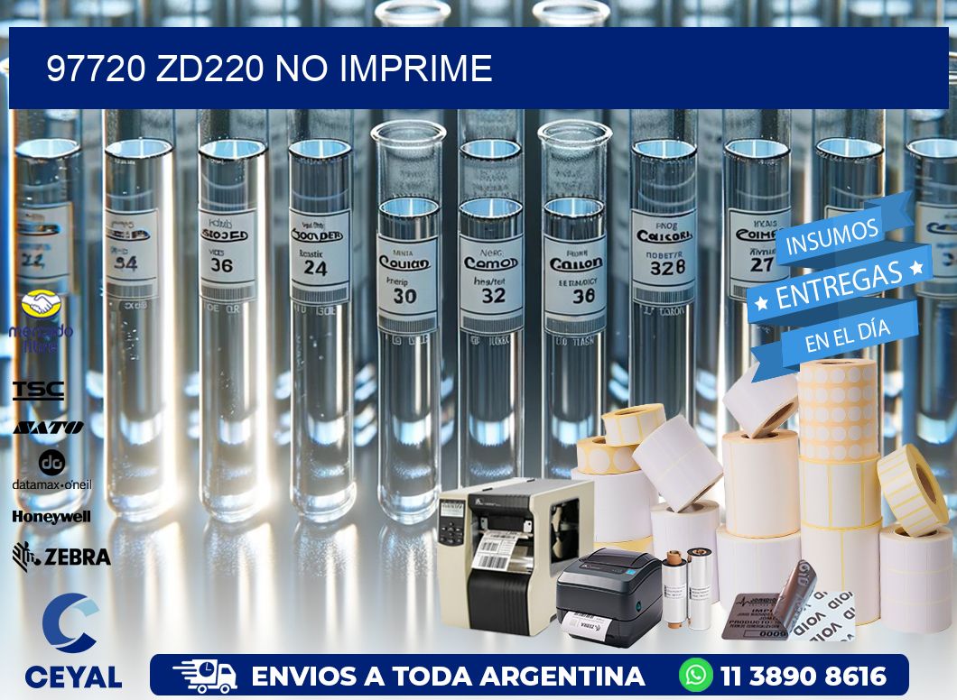 97720 ZD220 no imprime