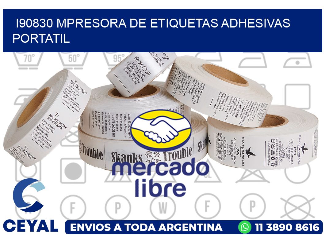 i90830 mpresora de etiquetas adhesivas portatil