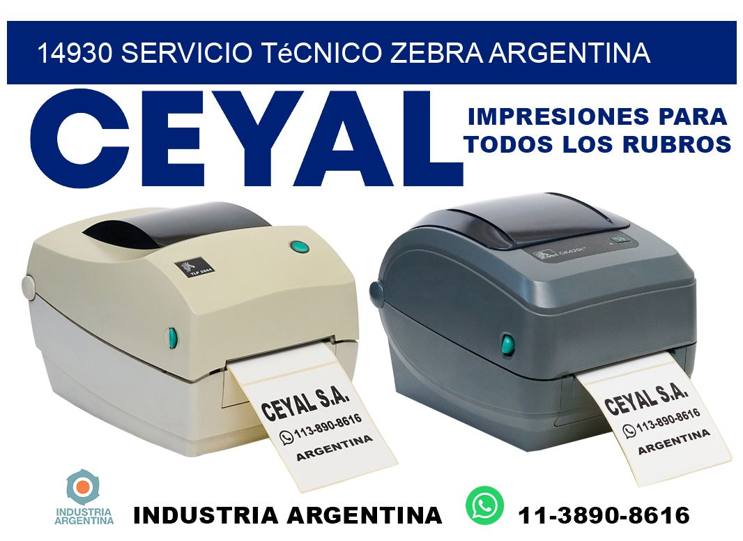 14930 servicio técnico zebra argentina