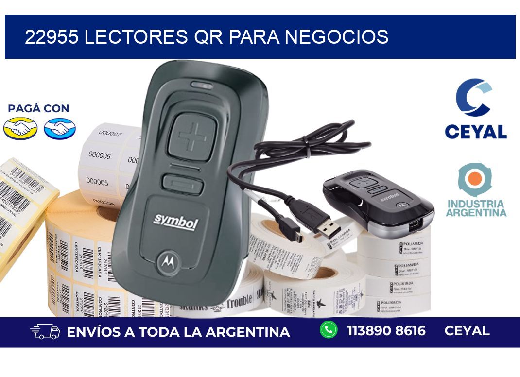 22955 lectores qr para negocios