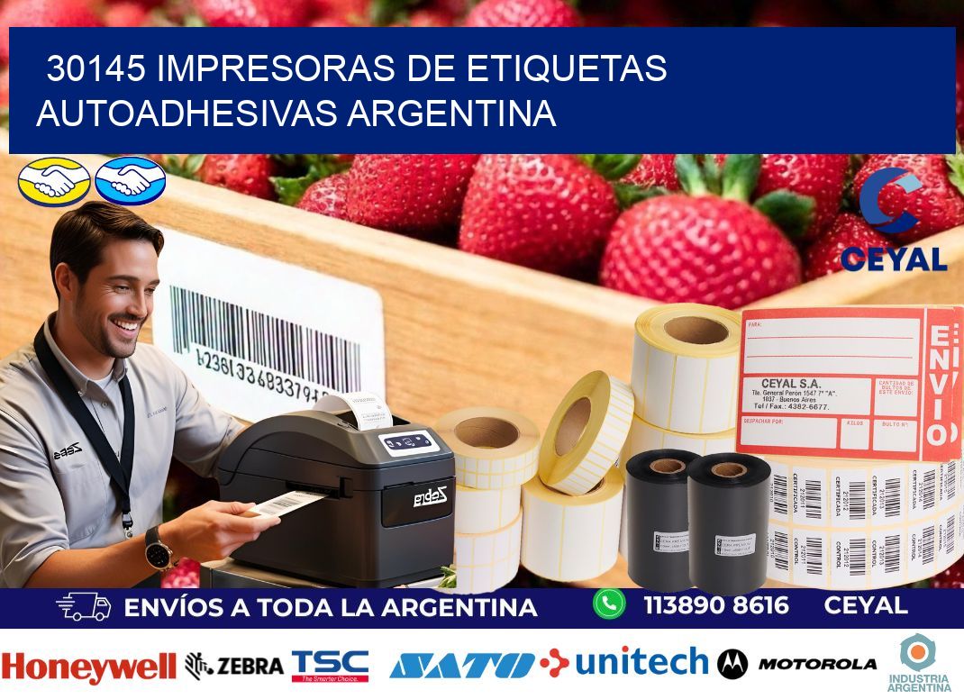 30145 Impresoras de etiquetas autoadhesivas argentina