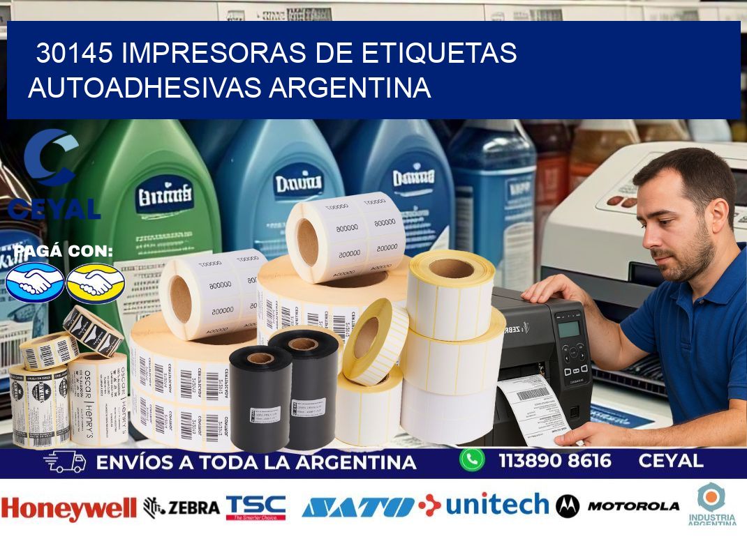 30145 Impresoras de etiquetas autoadhesivas argentina
