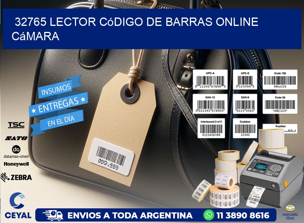 32765 Lector código de barras online cámara