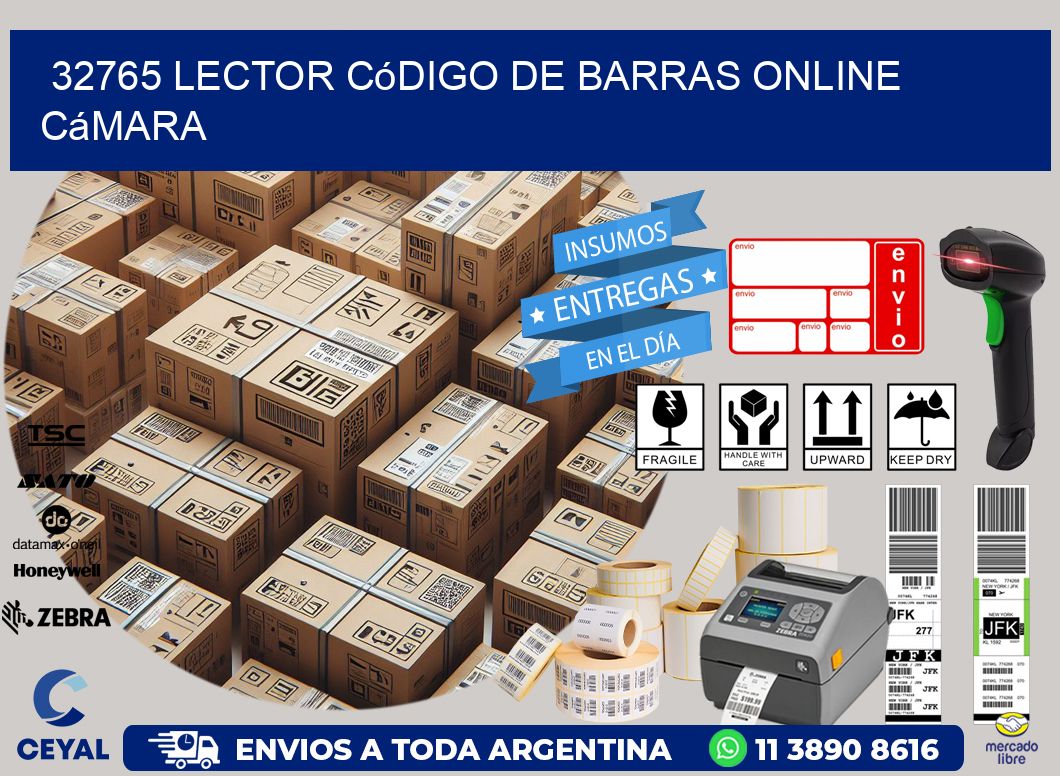 32765 Lector código de barras online cámara