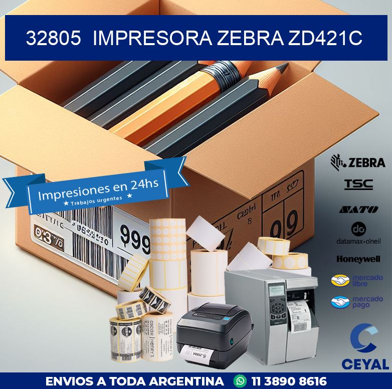 32805 Impresora Zebra zd421c