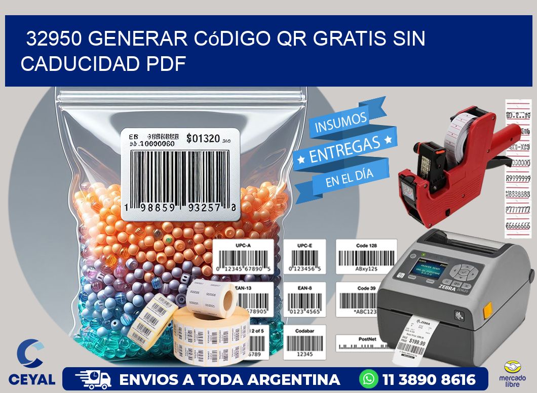 32950 Generar código QR gratis sin caducidad PDF