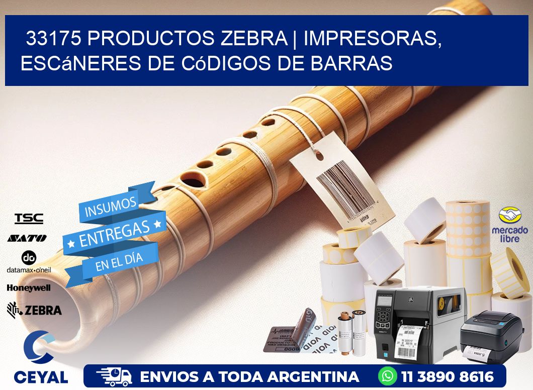 33175 Productos Zebra | Impresoras, escáneres de códigos de barras