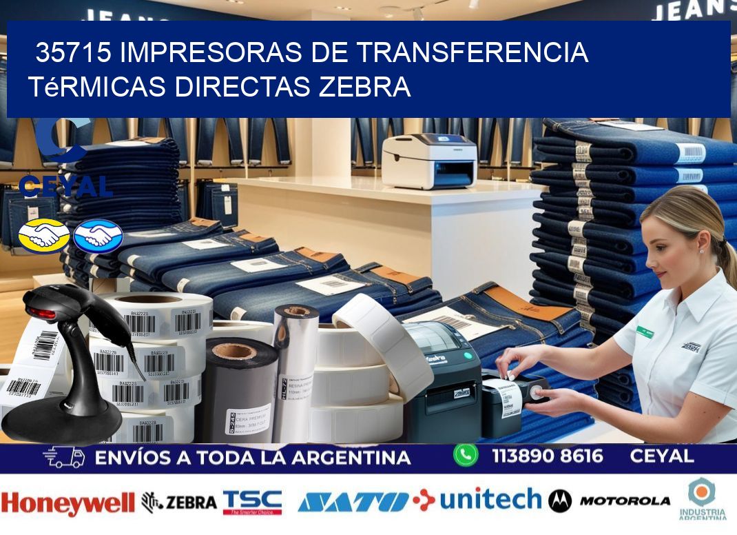 35715 impresoras de Transferencia  térmicas directas zebra