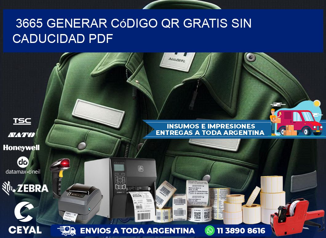 3665 Generar código QR gratis sin caducidad PDF