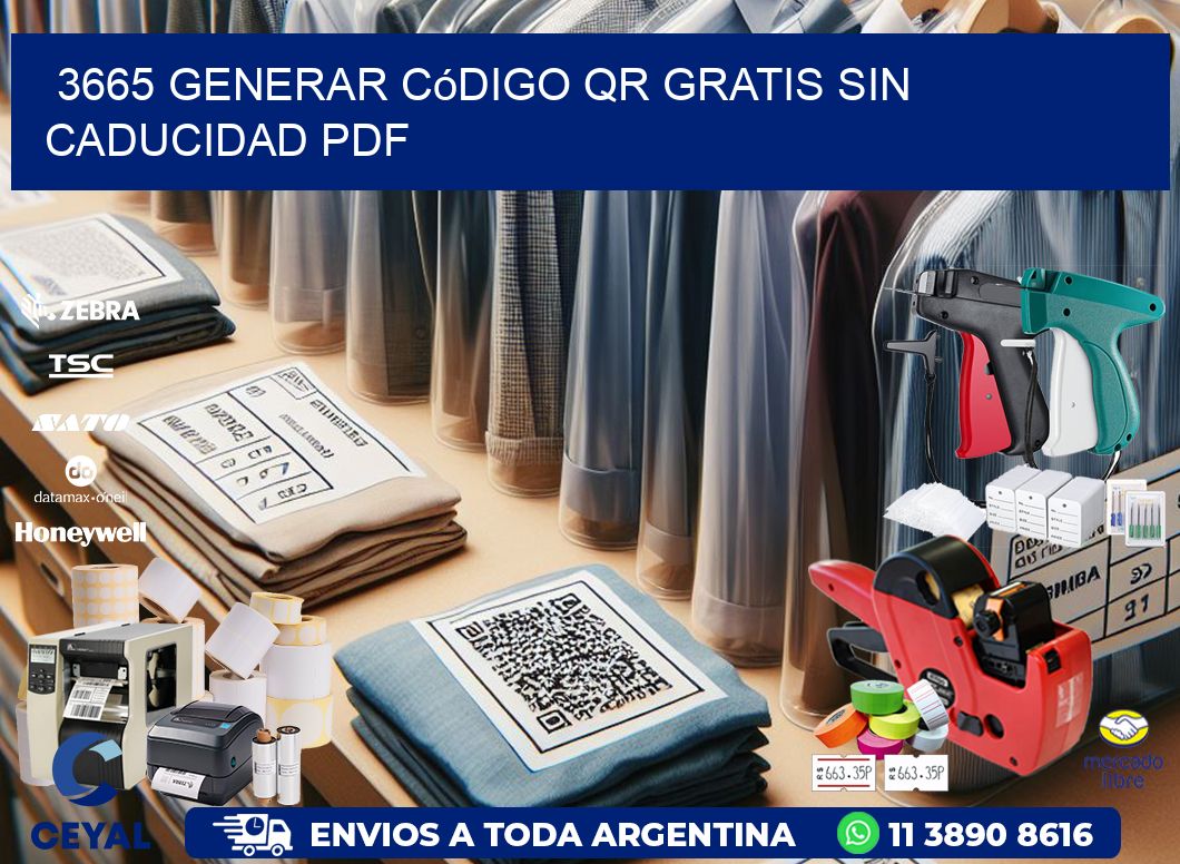 3665 Generar código QR gratis sin caducidad PDF