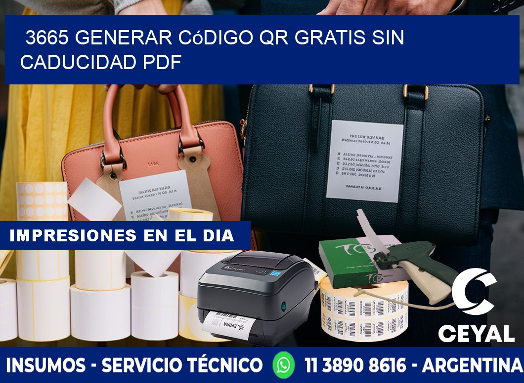 3665 Generar código QR gratis sin caducidad PDF