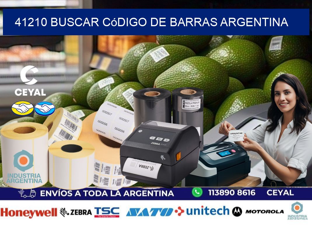 41210 Buscar código de barras Argentina