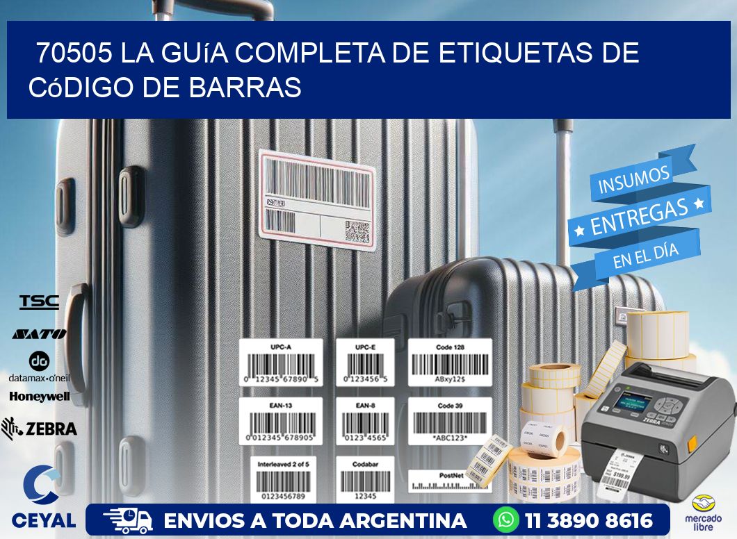 70505 La guía completa de etiquetas de código de barras
