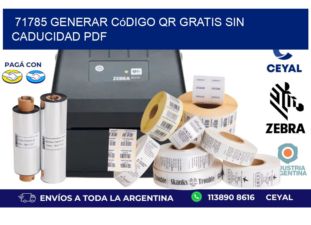 71785 Generar código QR gratis sin caducidad PDF