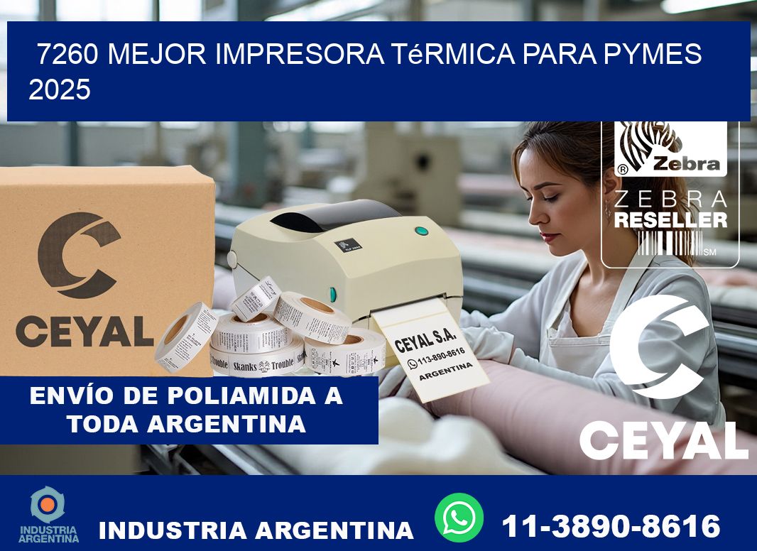 7260 mejor impresora térmica para pymes 2025