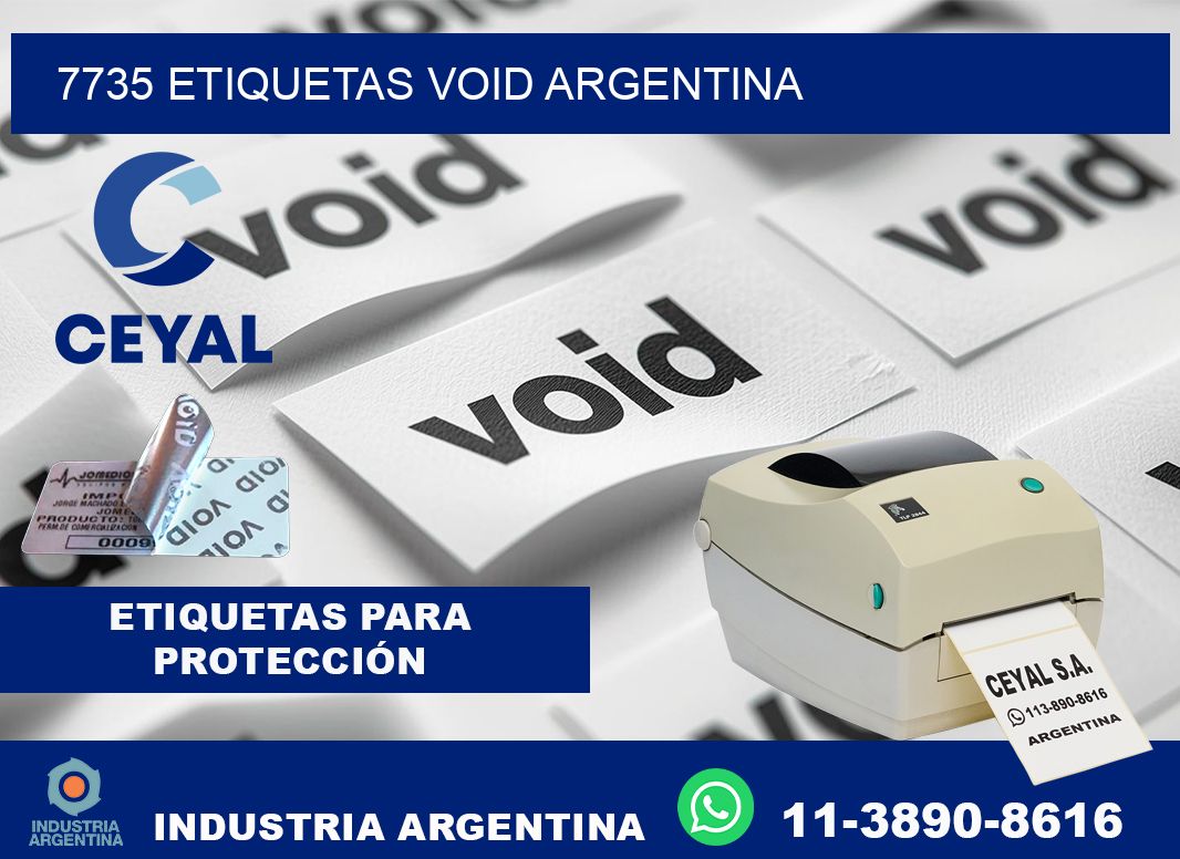 7735 etiquetas void argentina