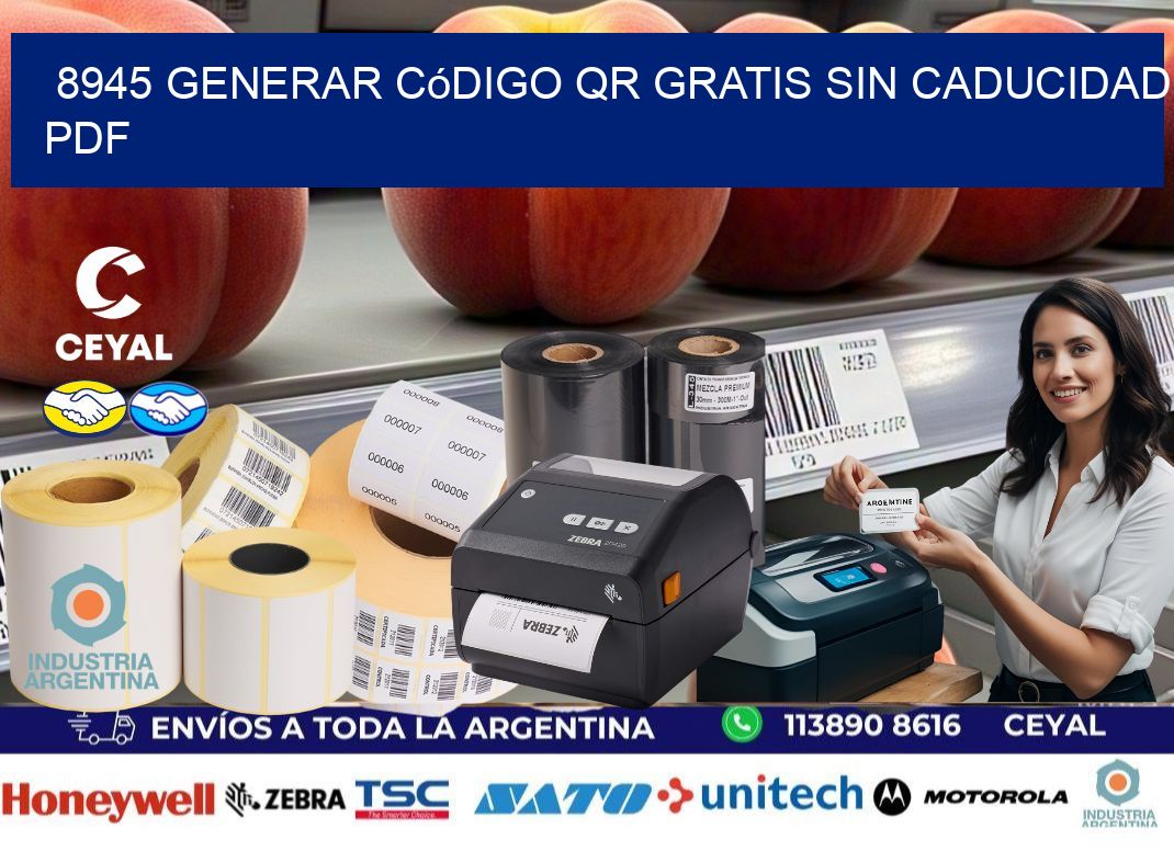 8945 Generar código QR gratis sin caducidad PDF
