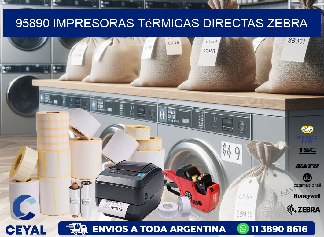 95890 impresoras térmicas directas zebra