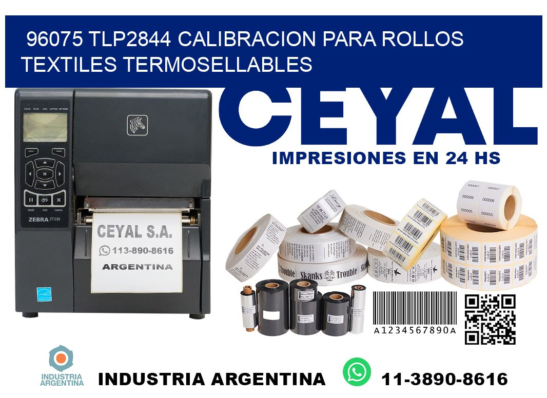 96075 tlp2844 calibracion para rollos textiles termosellables