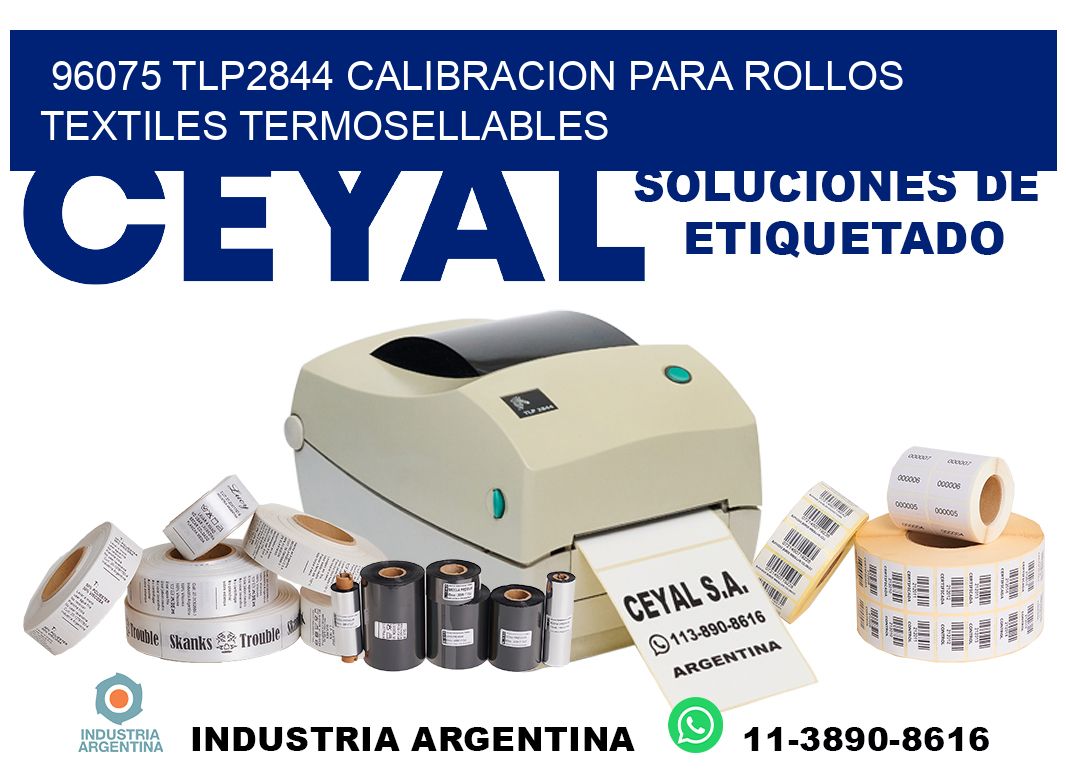 96075 tlp2844 calibracion para rollos textiles termosellables