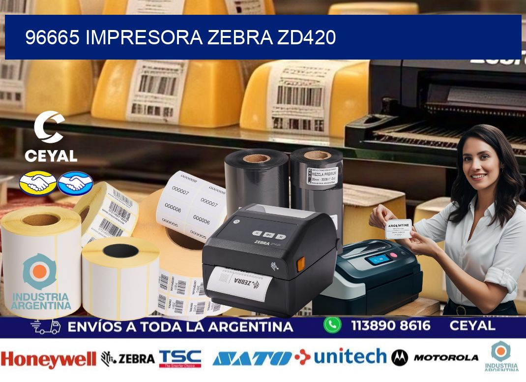 96665 Impresora Zebra ZD420