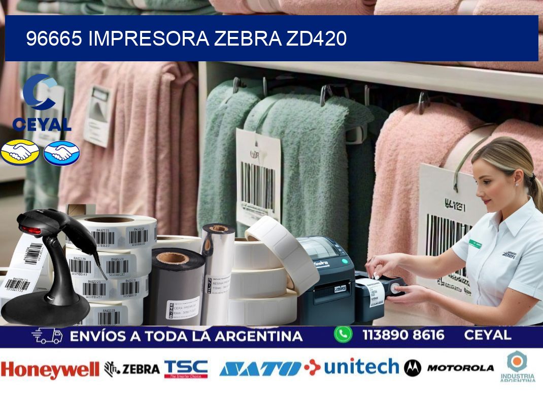 96665 Impresora Zebra ZD420