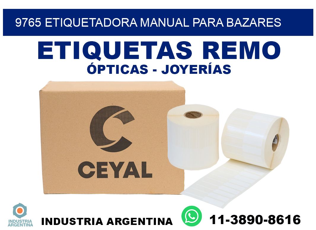 9765 etiquetadora manual para bazares