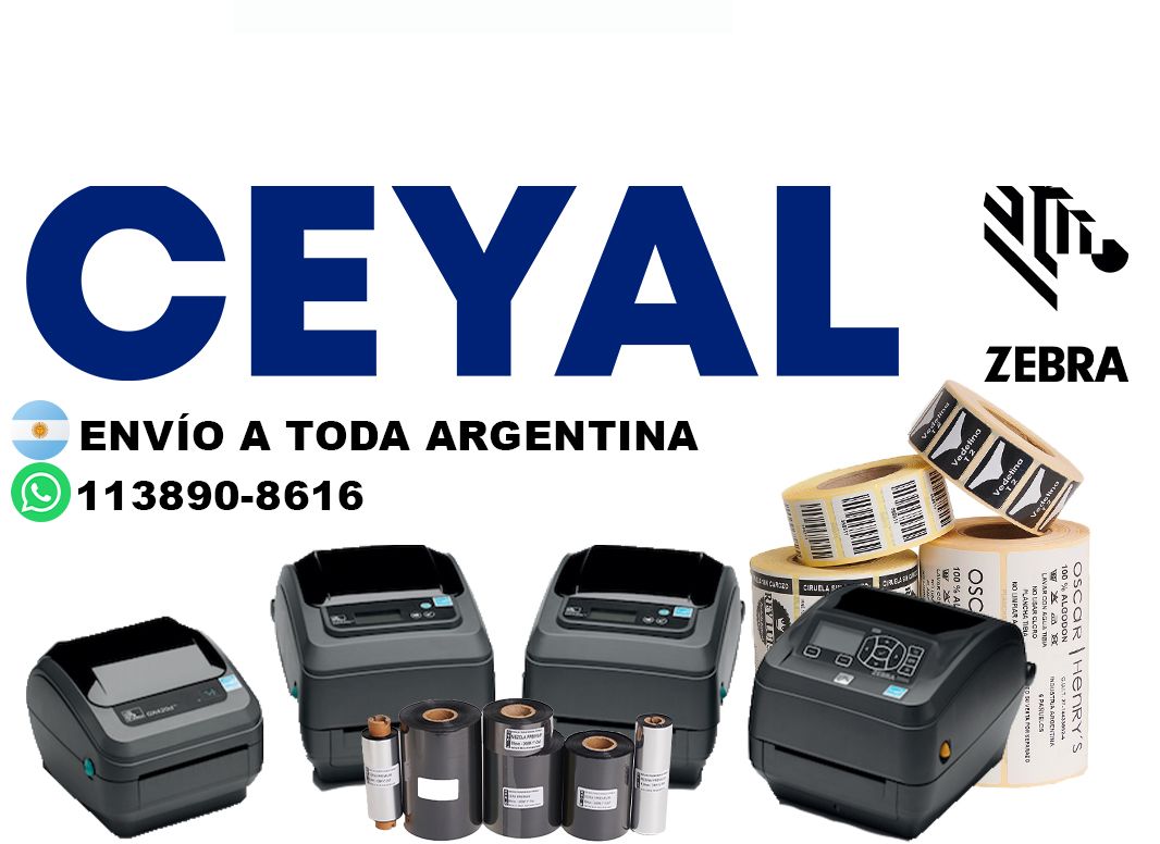 impresora zebra z220 + 82360 etiquetas + ribbon