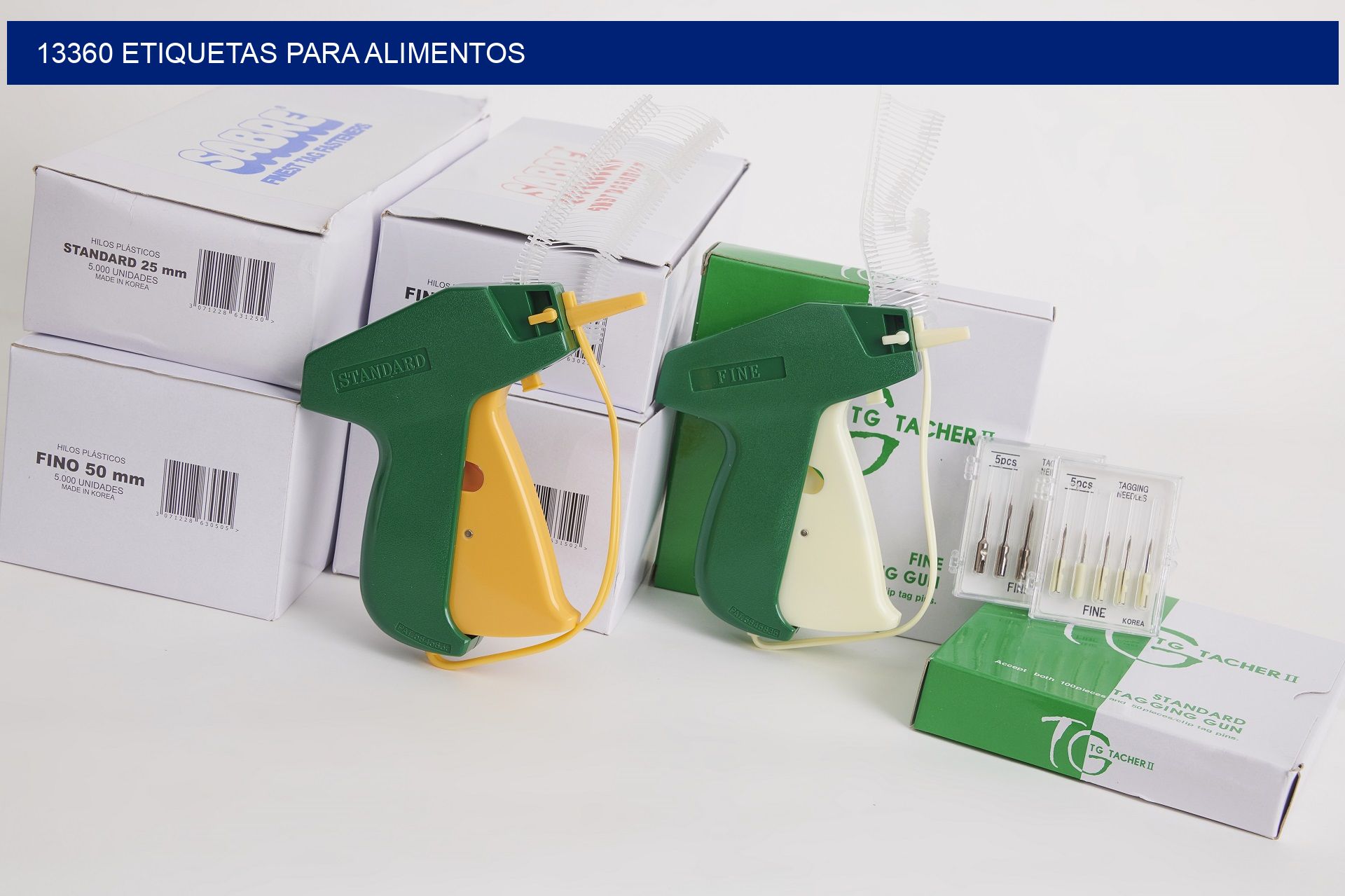 13360 etiquetas para alimentos